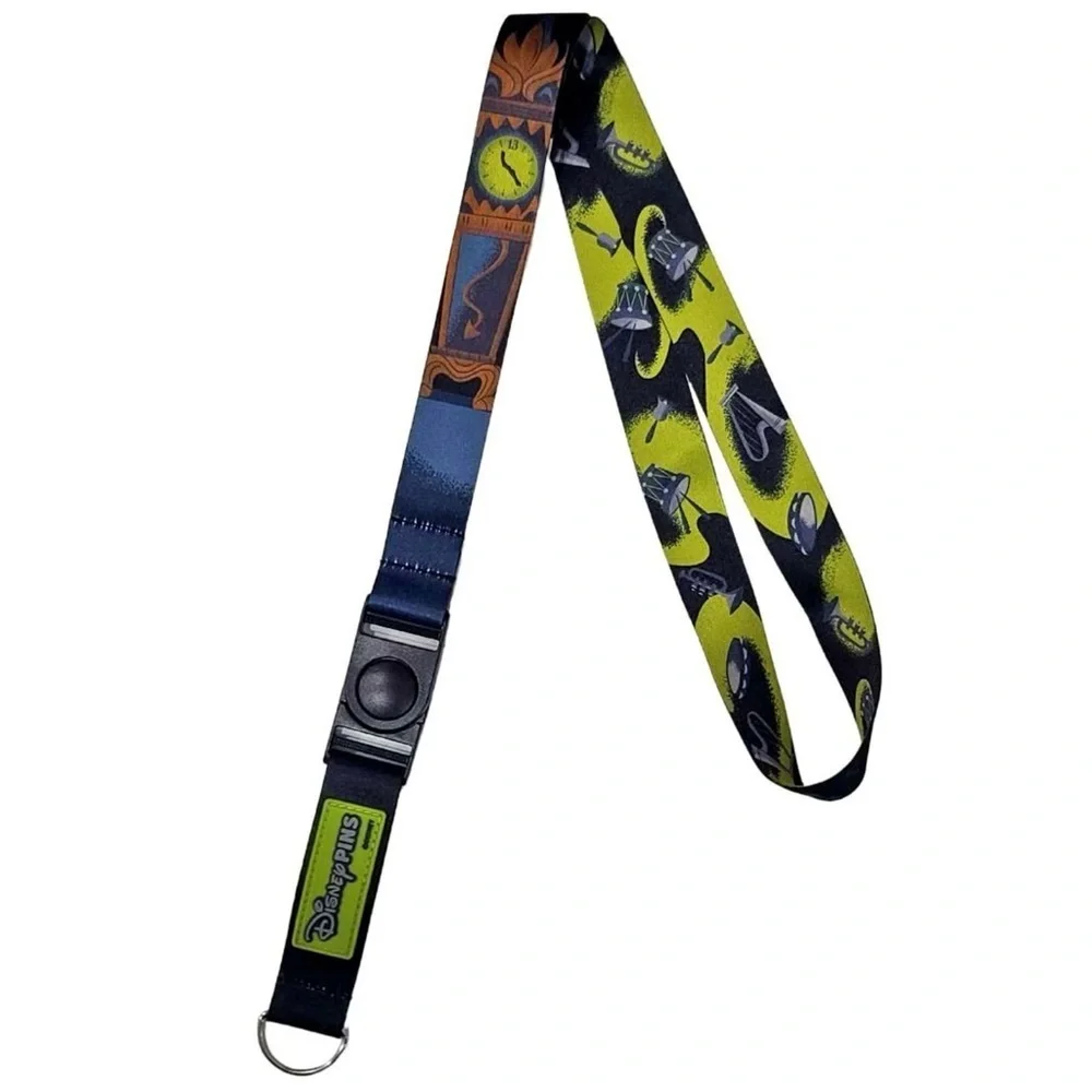 Disney Parks Haunted Mansion Reversible Pin Lanyard - Picture 1 of 10